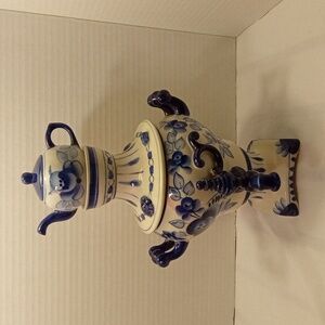Gzhel  Blue & White Vintage Teapot